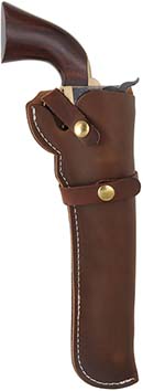 Holster, modern hunting style,
7-1/2" barrel, brown leather, 
fits 1851 or 1861 Colt revolvers